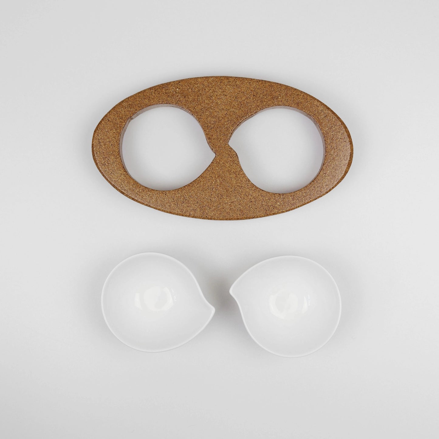 Paleta de 2 tigelas - Porcelana - Linkedinplanet