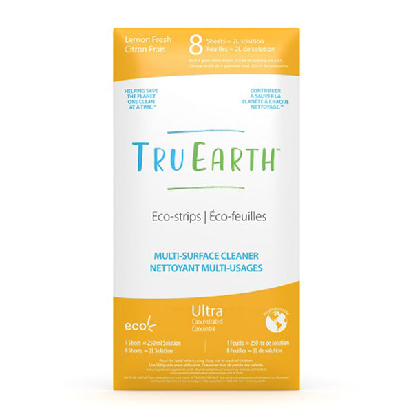Detergente Multi-Superfícies em tiras TRUEARTH Limão Linkedinplanet