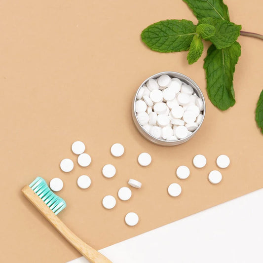 Pastilhas Dentíficas Sem Flúor Adulto 80 un Bam&Boo Linkedinplanet