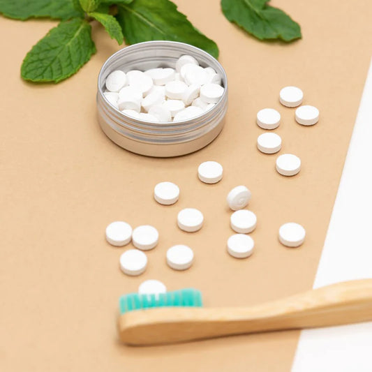 Pastilhas Dentíficas Sem Flúor Adulto 80 un Bam&Boo Linkedinplanet