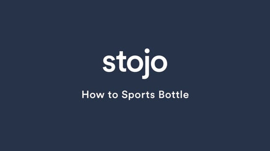 Garrafa STOJO Sports Bottle (Collapsed Packaging) Linkedinplanet