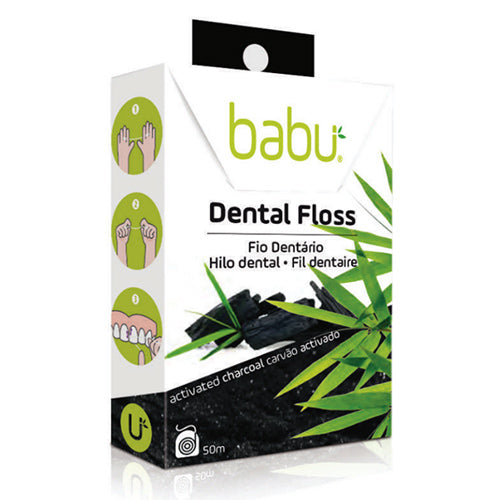 Fio dentário Babu eco carvão - Linkedinplanet