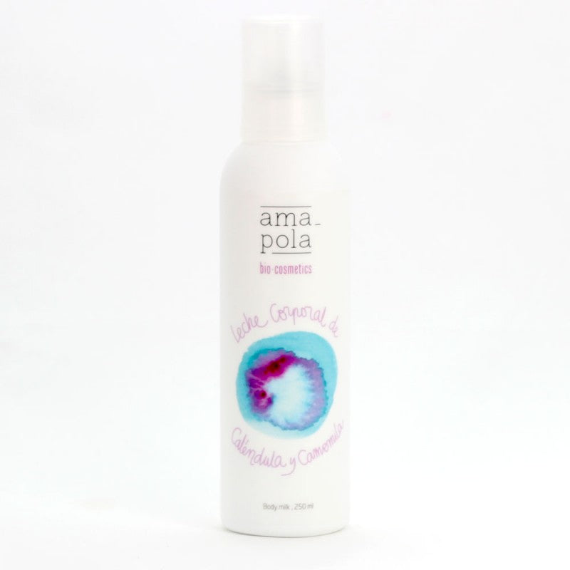 Leite corporal para crianças Amapola Cosméticos orgânicos